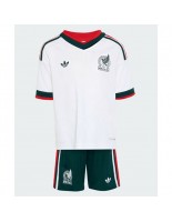Mexiko Venkovní dres pro děti MS 2026 Krátký Rukáv (+ trenýrky)